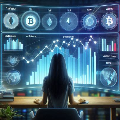 fluctuating crypto market chart